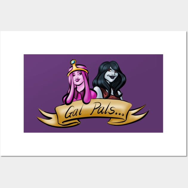 Gal Pals Wall Art by markarts